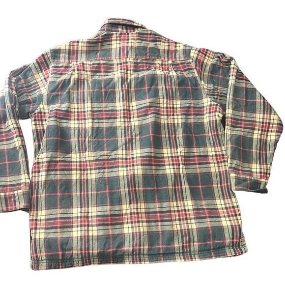 LL BEAN FLANNEL BUTTON UP SIZE LARGE | A1 - Picture 5 of 5